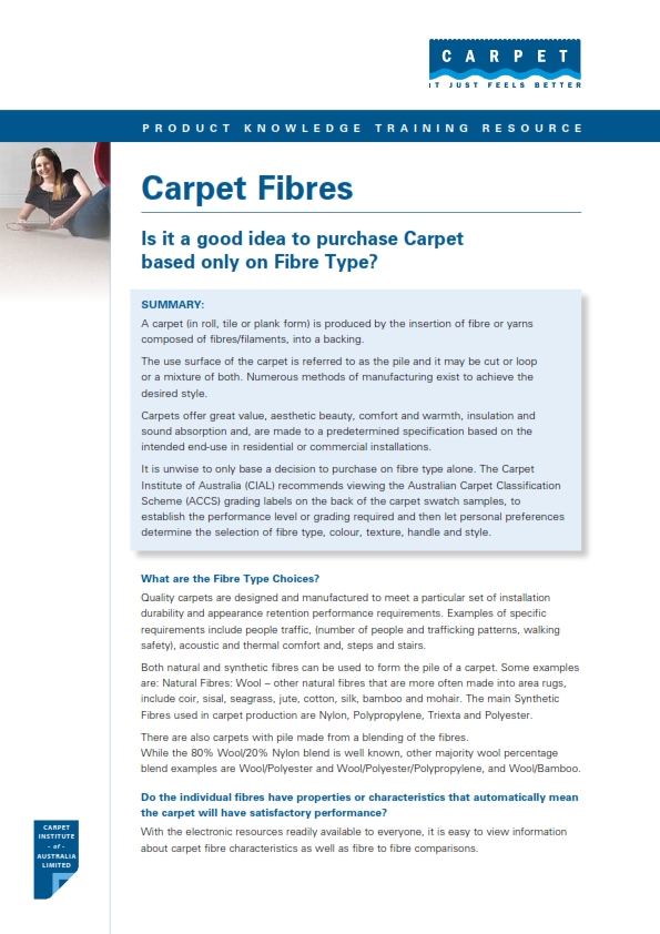 Carpet Fibres (Short version)