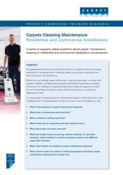 Commercial Carpet Cleaning