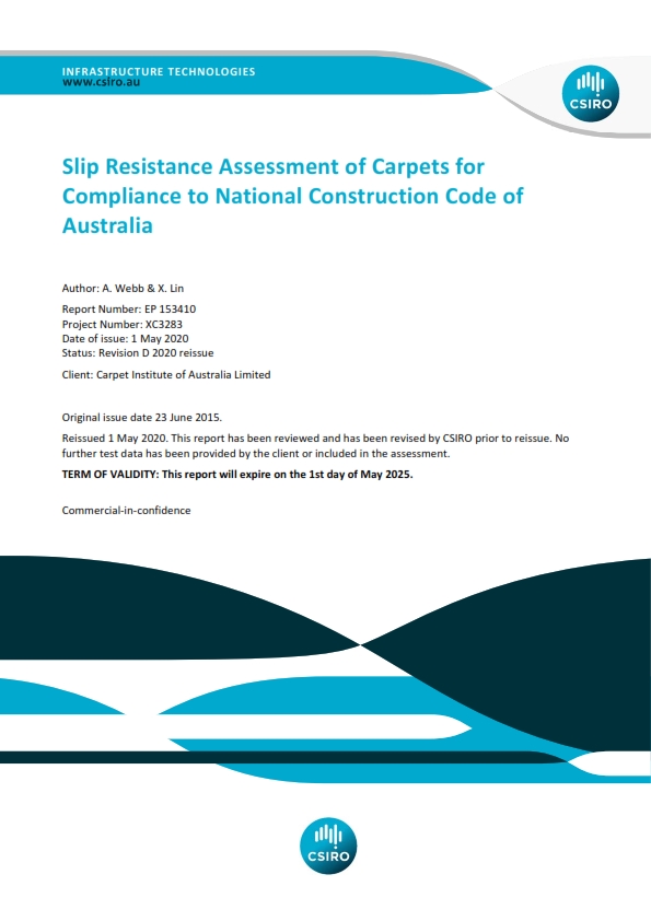 Slip Resistance Report